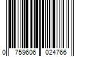 Barcode Image for UPC code 0759606024766