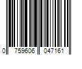 Barcode Image for UPC code 0759606047161