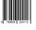 Barcode Image for UPC code 0759606204113