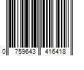 Barcode Image for UPC code 0759643416418