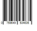 Barcode Image for UPC code 0759649534635