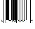 Barcode Image for UPC code 075966000067