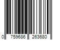 Barcode Image for UPC code 0759686263680