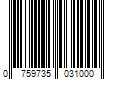 Barcode Image for UPC code 0759735031000