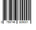 Barcode Image for UPC code 0759746809001