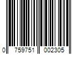 Barcode Image for UPC code 0759751002305