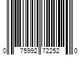 Barcode Image for UPC code 075992722520