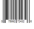 Barcode Image for UPC code 075992724326