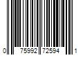 Barcode Image for UPC code 075992725941