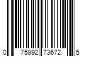 Barcode Image for UPC code 075992736725