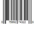 Barcode Image for UPC code 075992743228