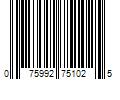 Barcode Image for UPC code 075992751025