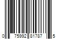 Barcode Image for UPC code 075992817875