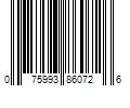 Barcode Image for UPC code 075993860726