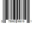 Barcode Image for UPC code 075993998191