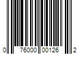 Barcode Image for UPC code 076000001262