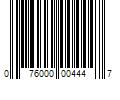 Barcode Image for UPC code 076000004447