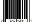 Barcode Image for UPC code 076000005314