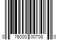 Barcode Image for UPC code 076000007080