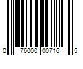 Barcode Image for UPC code 076000007165