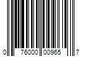 Barcode Image for UPC code 076000009657