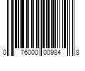 Barcode Image for UPC code 076000009848