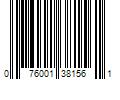 Barcode Image for UPC code 076001381561