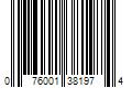 Barcode Image for UPC code 076001381974