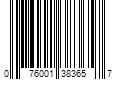 Barcode Image for UPC code 076001383657