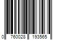 Barcode Image for UPC code 0760028193565