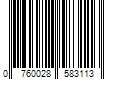 Barcode Image for UPC code 0760028583113