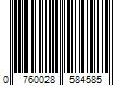 Barcode Image for UPC code 0760028584585