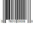 Barcode Image for UPC code 076010000088