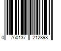 Barcode Image for UPC code 0760137212898