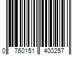 Barcode Image for UPC code 0760151400257