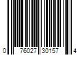 Barcode Image for UPC code 076027301574