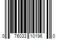 Barcode Image for UPC code 076033101960