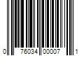 Barcode Image for UPC code 076034000071