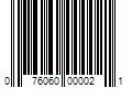 Barcode Image for UPC code 076060000021. Product Name: 