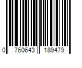 Barcode Image for UPC code 0760643189479