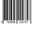 Barcode Image for UPC code 0760695002757