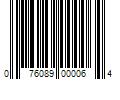 Barcode Image for UPC code 076089000064