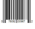 Barcode Image for UPC code 076092009672