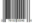 Barcode Image for UPC code 076100000486