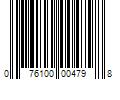 Barcode Image for UPC code 076100004798