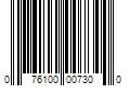 Barcode Image for UPC code 076100007300