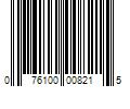 Barcode Image for UPC code 076100008215