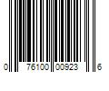 Barcode Image for UPC code 076100009236