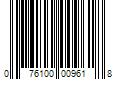 Barcode Image for UPC code 076100009618