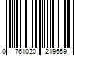 Barcode Image for UPC code 0761020219659